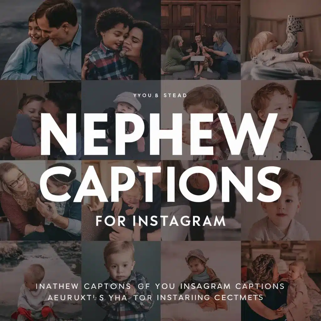 Nephew Captions For Instagram
