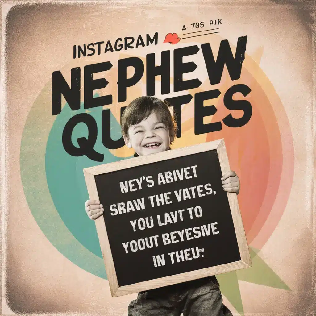 Nephew Quotes For Instagram