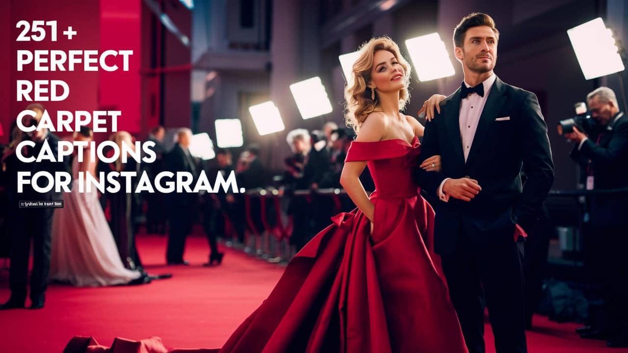 Perfect Red Carpet Captions For Instagram