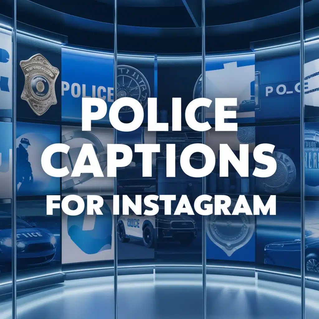Police Captions For Instagram