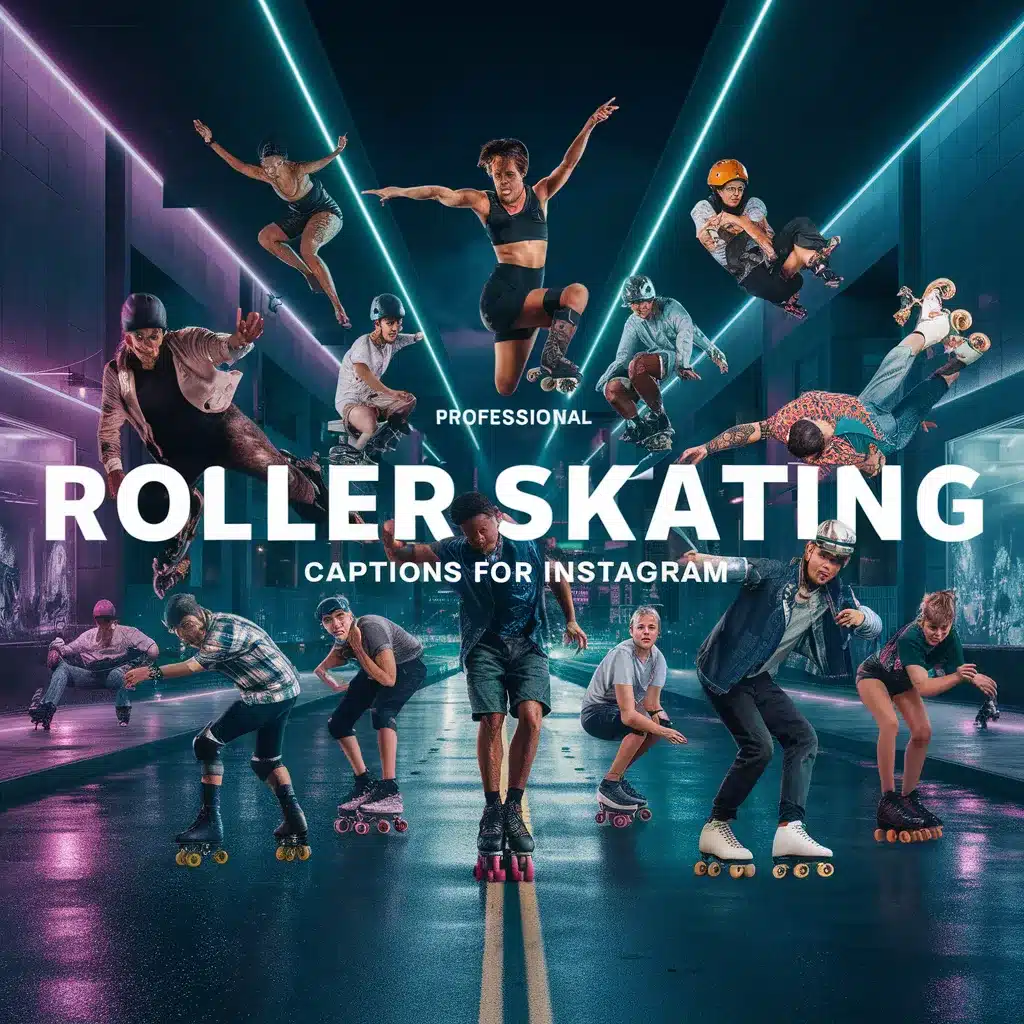 Roller Skating Game Captions For Instagram