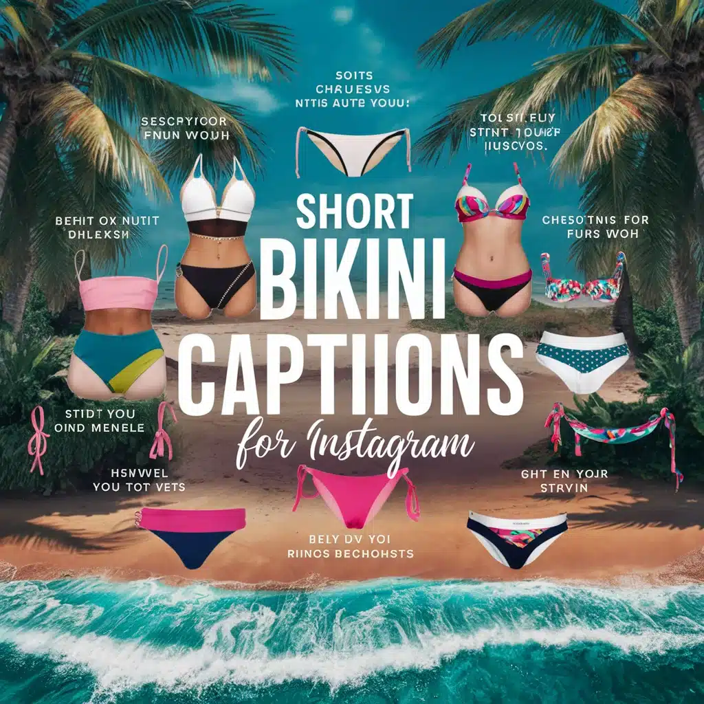 Short Bikini Captions For Instagram: