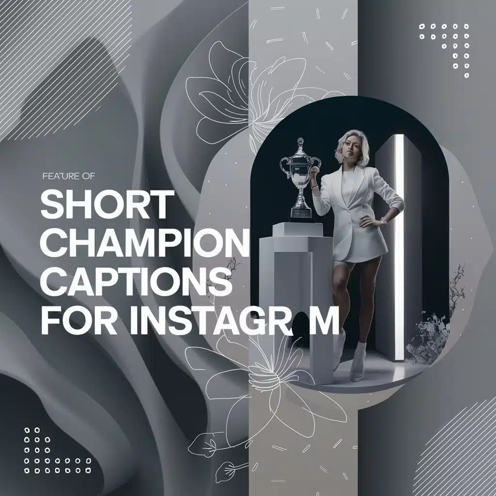 Short Champion Captions For Instagram