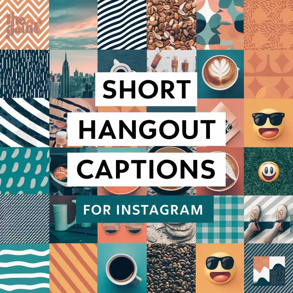 Short Hangout Captions For Instagram