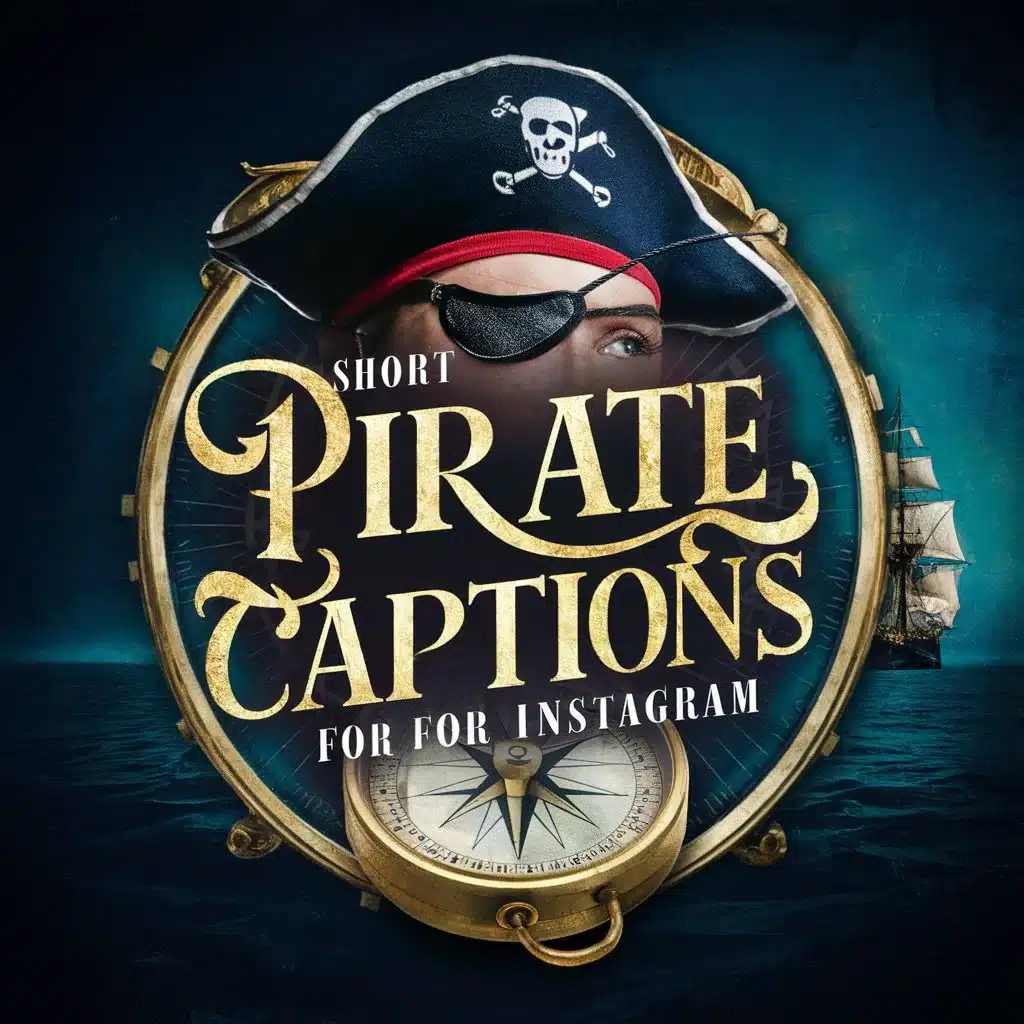 Short Pirate Captions For Instagram
