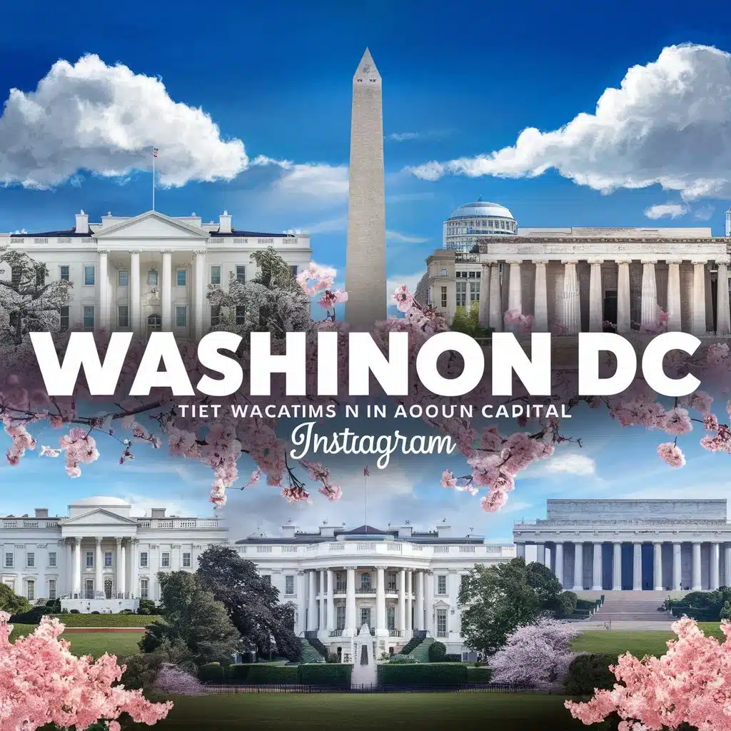 Washington DC Captions For Instagram