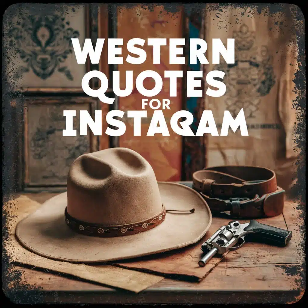 Western Quotes For Instagram