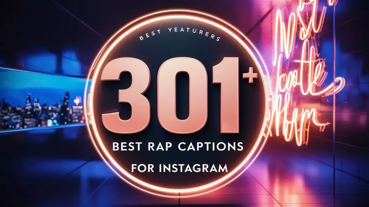 Best Rap Captions for Instagram
