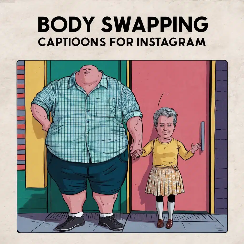 Body Swapping Captions For Instagram