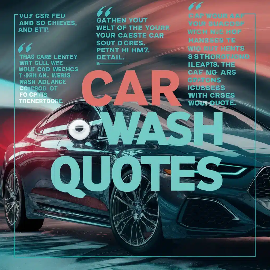 Car Wash Quotes For Instagram