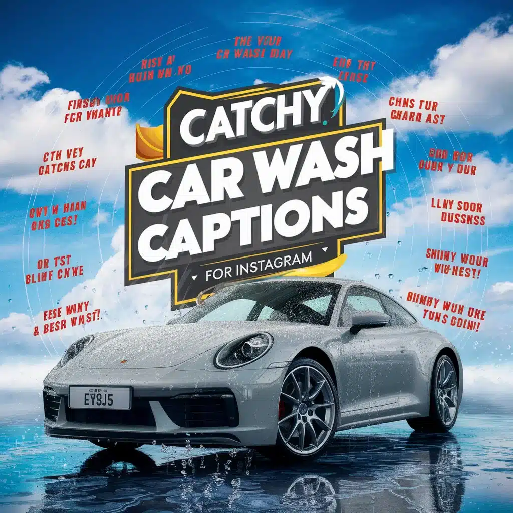 Catchy Car Wash Captions For Instagram