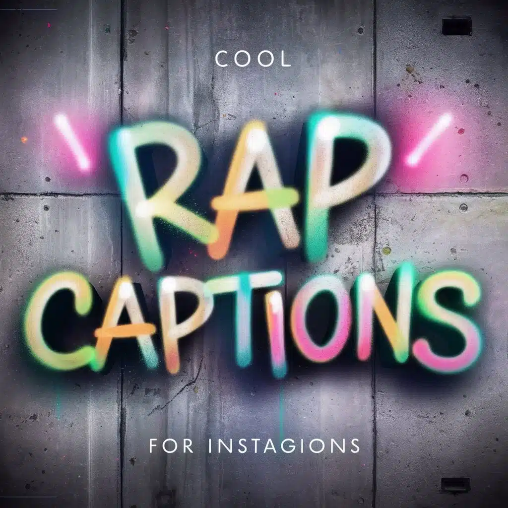 Cool Rap Captions for Instagram