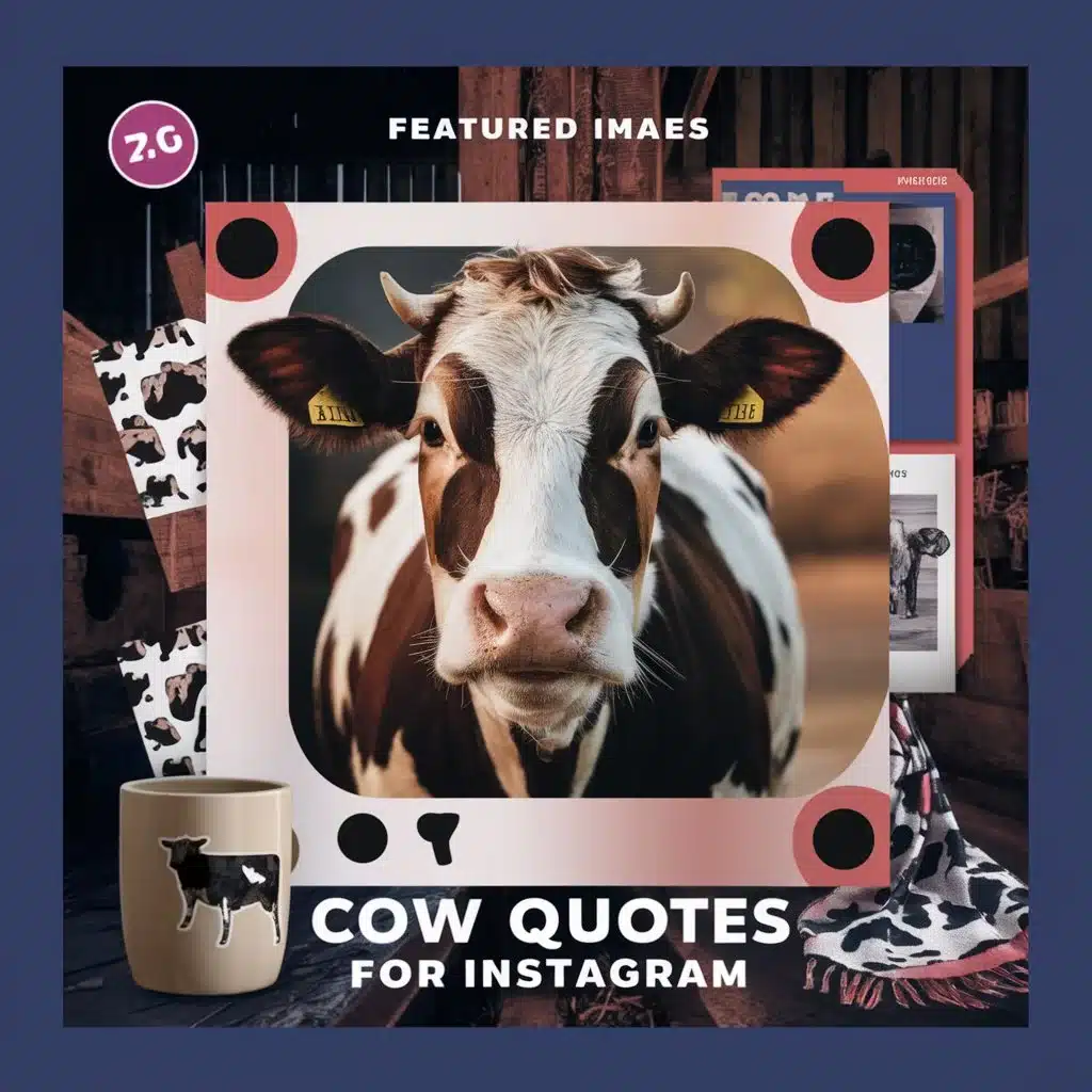 Cow Quotes For Instagram: