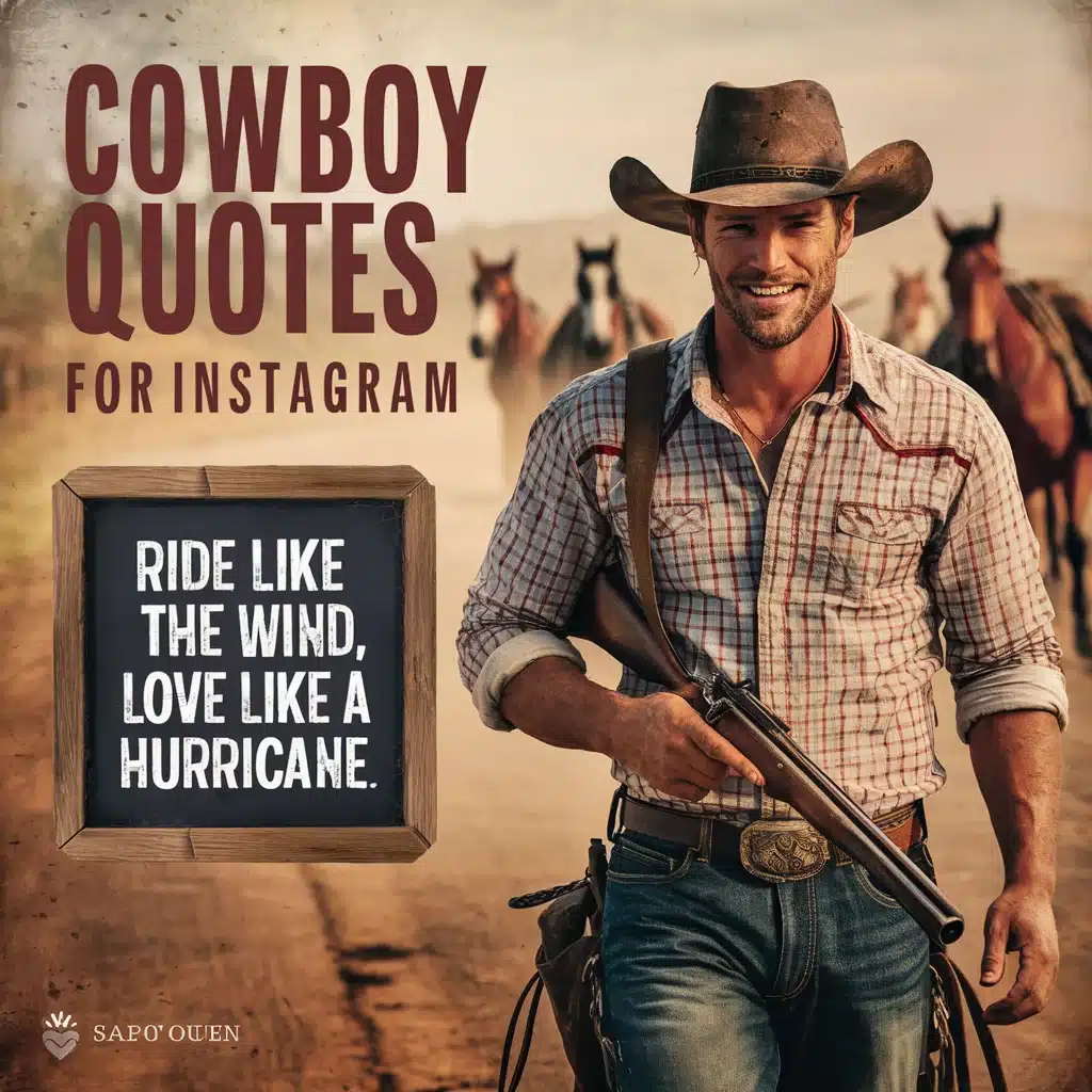 Cowboy Quotes For Instagram