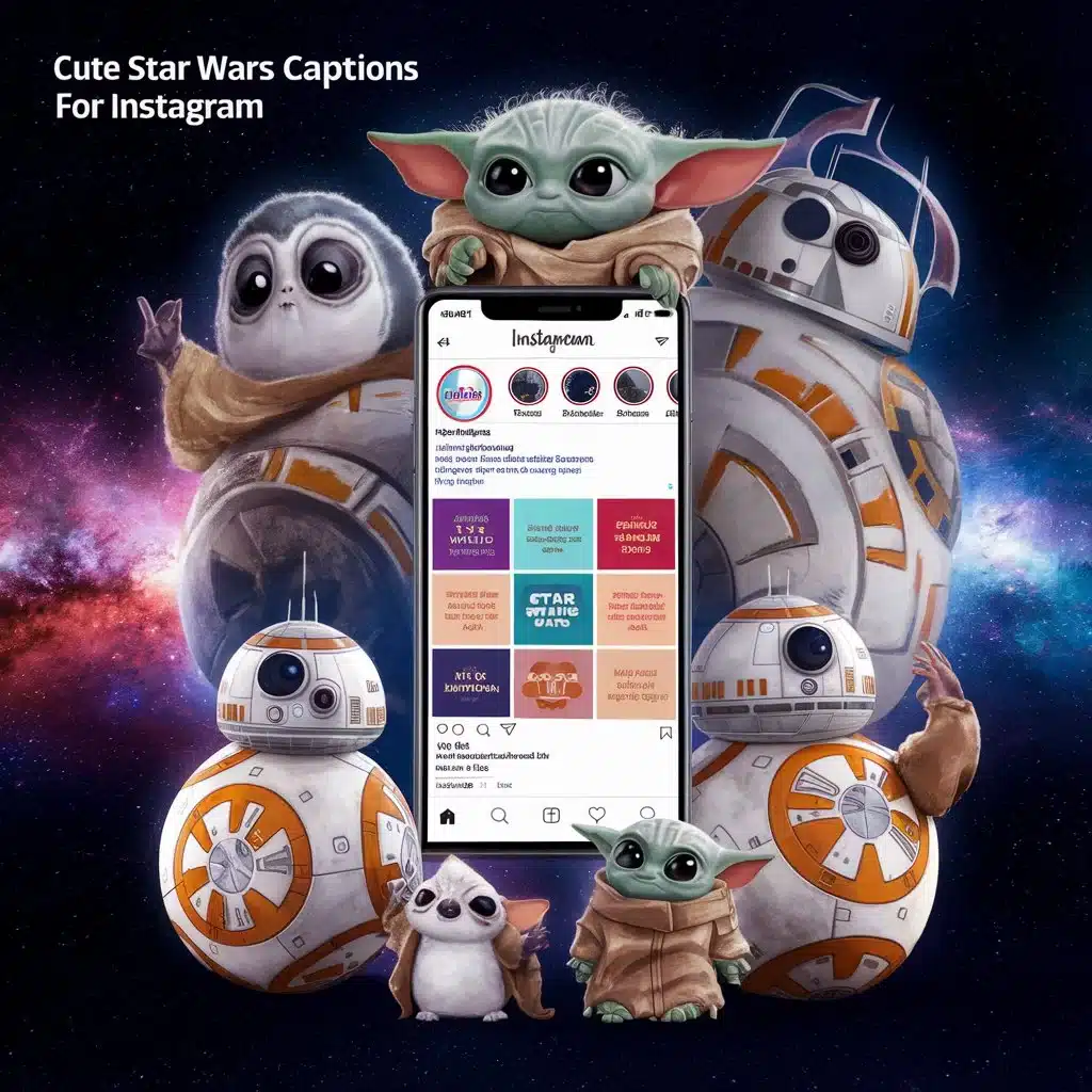 Cute Star Wars Captions For Instagram