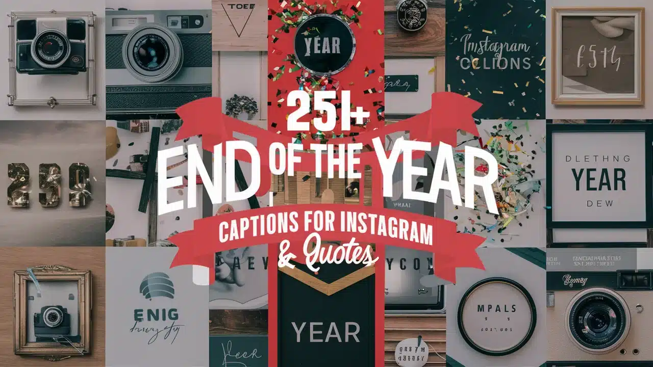 251+ End of the Year Captions for Instagram & Quotes