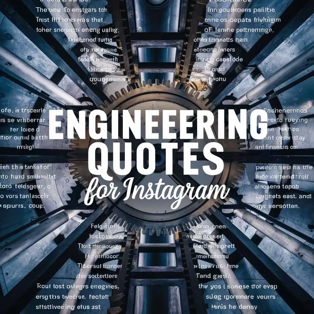Engineering Quotes For Instagram