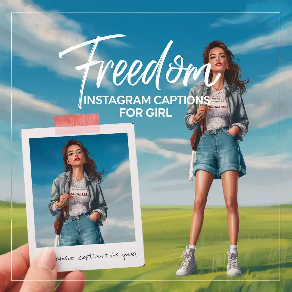 Freedom Instagram Captions For Girl