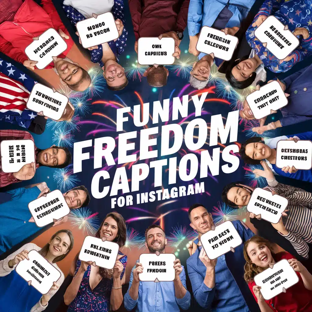 Funny Freedom Captions For Instagram