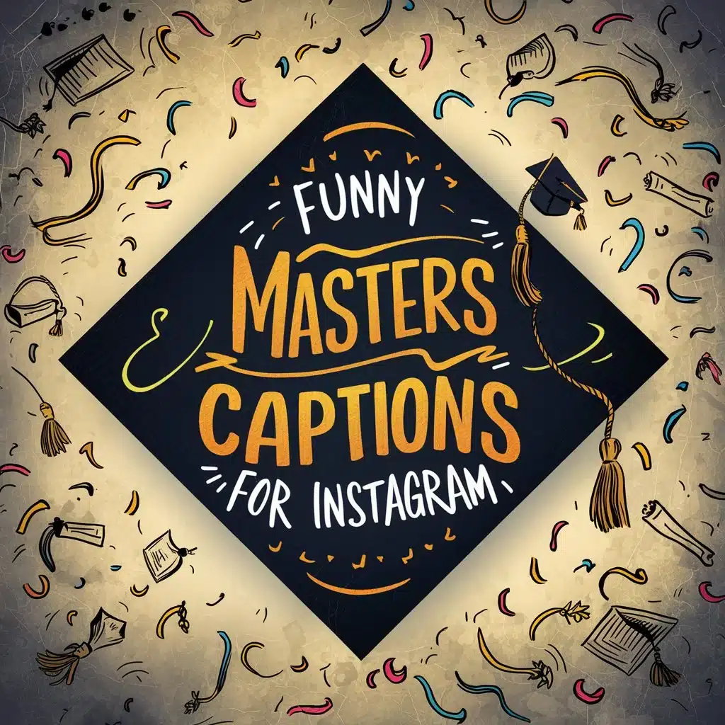Funny Masters Degree Captions For Instagram