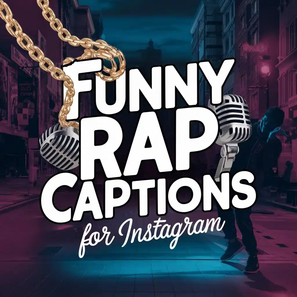 Funny Rap Captions for Instagram