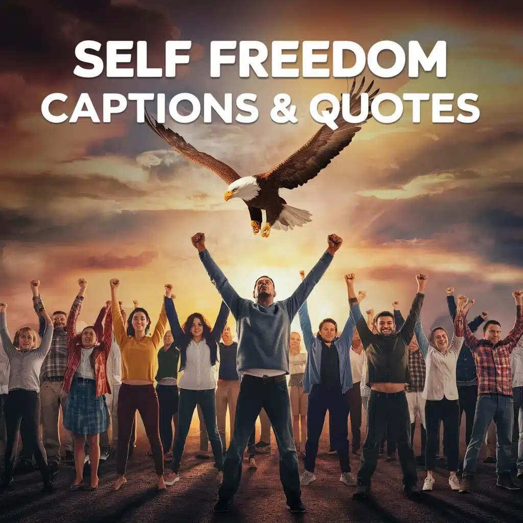 Self Freedom Captions & Quotes