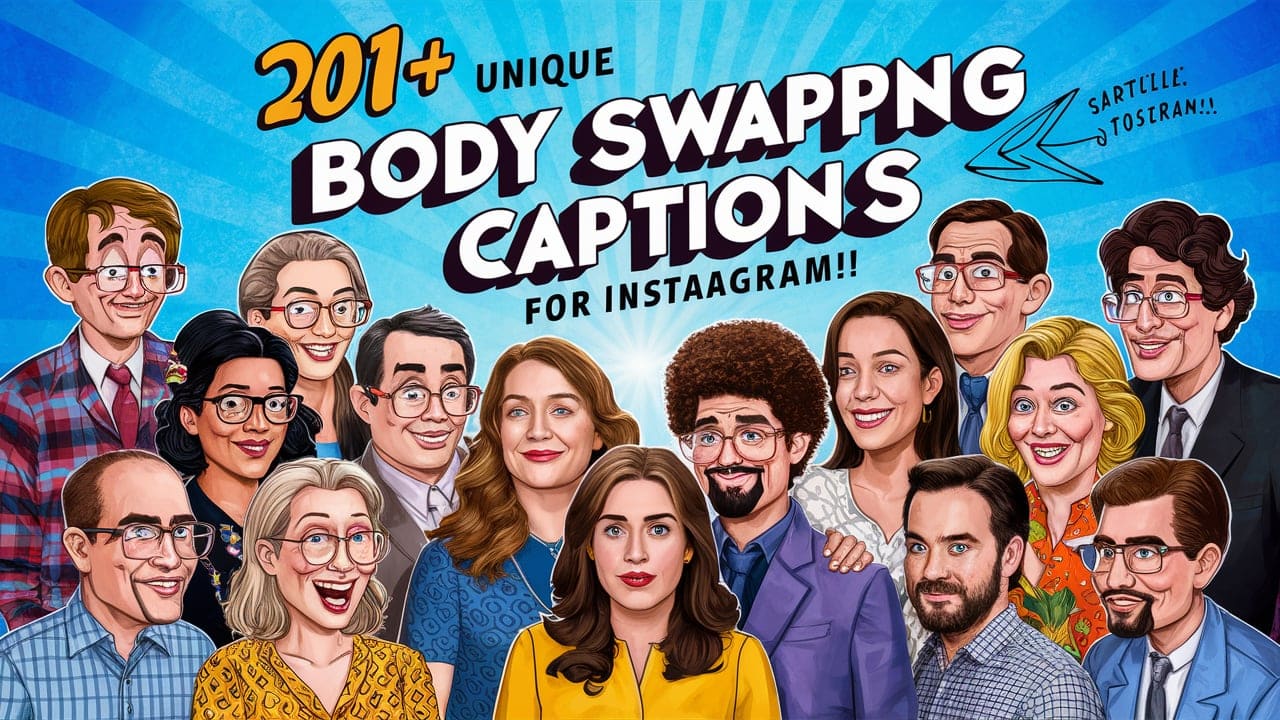 Unique Body Swapping Captions For Instagram!